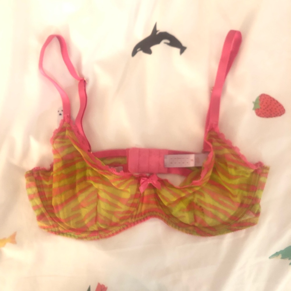Savage X Fenty Sheet Zebra Bra 36D